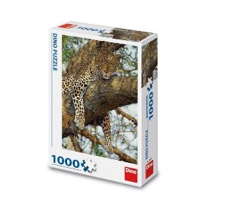 Obrázek z Puzzle levhart na větvi 1000 dílků 